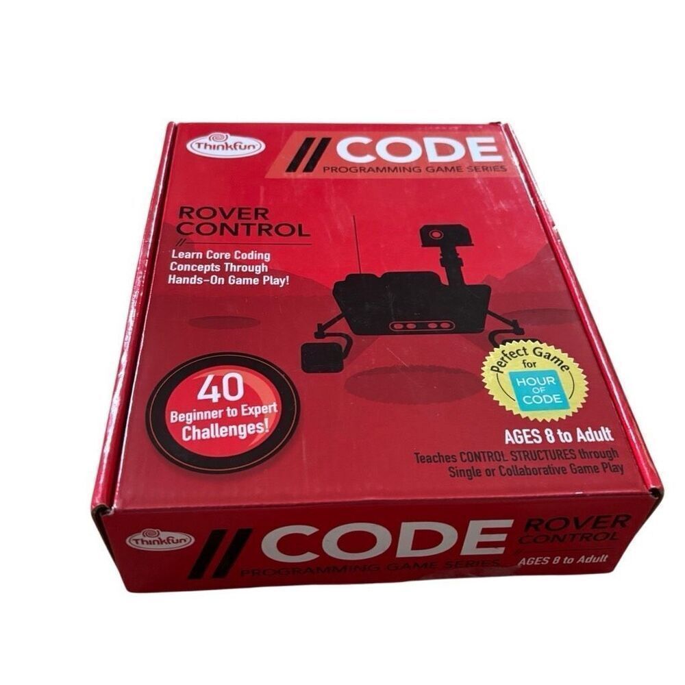 ThinkFun Code Programming Game Rover Control *New, Open Box*